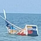 Kapal nelayan yang ditemukan warga Kulee, Kecamatan Batee, Kabupaten Pidie, Kamis (9/7/2026) (Foto.IST).