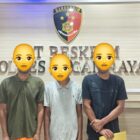 Tiga tsk penyalah gunaan bio solar dibekuk Satreskrim Polres Nagan Raya, Minggu (12/7/2026) (Foto.IST).