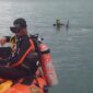 Rim SAR melakukan penyelaman di lokasi titik awal korban terseret arus di Ujong Manggeng. Foto. Dok. Teukunizar/noa.xo.id