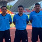 Tiga wasit asal Kabupaten Aceh Barat Daya yang telah merampungkan kursus lesensi C-2 Asprov PSSI Aceh. Foto. Dok. Teukunizar/noa.co.id