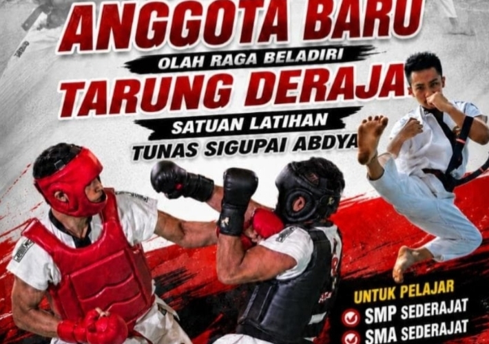 Penerimaan anggota baru Tarung Derajat Sigupai Abdya. Foto. Dok. Teukunizar/noa.co.id