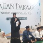 Wali Kota Banda Aceh Hj. Illiza Sa’aduddin Djamal membuka Kegiatan Kajian Dakwah di Pendopo Wali Kota Banda Aceh, Kamis (16/07/2026). Foto: Dok. Diskominfo Kota Banda Aceh