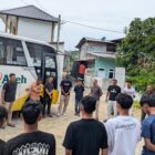 Tim Persimura Bueureuneun  U-17 saat dilepas mengikuti Pila Soeratin di Kabupaten Bireuen, Selasa (14/7/2026) (Foto.Amir Sagita.NOA.co.id)