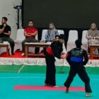 Pesilat dari Kontingen Kodim 0110 Abdya berjuang di open turnamen Piala Pangdam IM tahun 2026. Foto. Dok. Teukunizar/noa.co.id