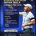 Struktur kursus pelatih dan jadwal