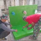 Satgas TMMD ke-129 Kodim 0102/Pidie bersama masyarakat merampungkan pembangunan tempat wudu di Kompleks Meunasah Desa Blang Cot, Kecamatan Sakti, Pidie, yang kini telah selesai 100 persen dan siap digunakan, Senin (10/8/2026). Foto: Dok. Istimewa 