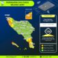 Wilayah di Aceh, termasuk Kabupaten Aceh Jaya, yang berpotensi mengalami hujan sedang hingga lebat disertai petir dan angin kencang, Senin (3/8/2026). Foto: Dok. BMKG