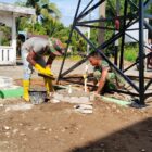 Satgas TMMD ke-129 Kodim 0107/Aceh Selatan merampungkan pembangunan sumur bor di Masjid Paya Pelumat, Kecamatan Labuhanhaji Timur, Selasa (11/8/2026). Foto: Dok. Istimewa 