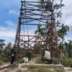 TNI bersama masyarakat bergotong royong mengerjakan pembangunan Jembatan Gantung Perintis Garuda yang diharapkan memperkuat akses dan mendukung aktivitas warga Desa Lawe Ger Ger, Kecamatan Ketambe, Jumat (21/8/2026). Foto: Dok. Istimewa
