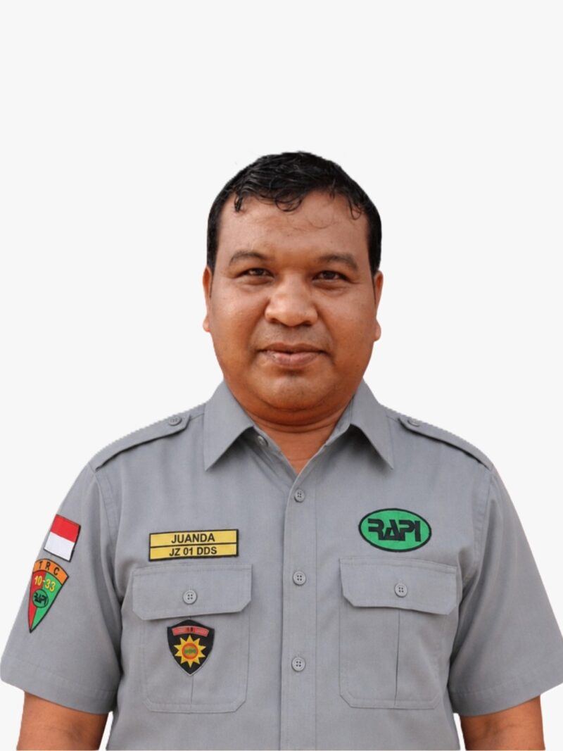 Juanda (JZ 01 DDS), Ketua Radio Antar Penduduk Indonesia (RAPI) Wilayah Aceh Jaya, Foto: Dok. Pribadi