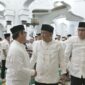 Plt Sekda Aceh Taufik menghadiri Peringatan Maulid Nabi Muhammad SAW 1448 Hijriah di Masjid Raya Baiturrahman, Banda Aceh, Senin malam (24/8/2026). Foto: Dok. Istimewa 