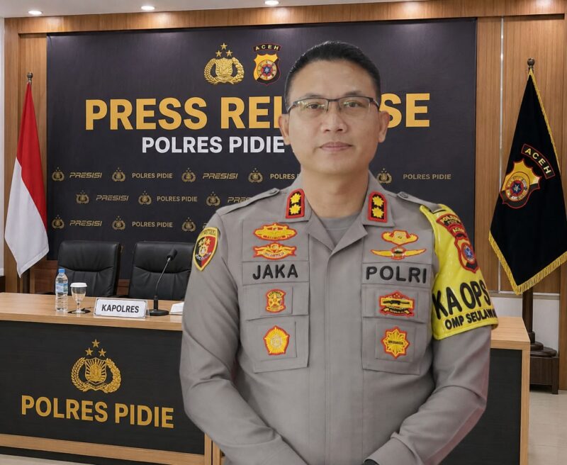 Kapolres Pidie, AKBP Jaka Mulyana, S.I.K, M.I.K
