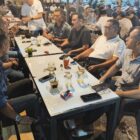 Foto: Tim Kecamatan Tanah Luas, Aceh Utara, dipimpin Danramil 10/Tanah Luas menggelar rapat khusus membahas kericuhan turnamen sepak bola di Lapangan Bumigas, Blang Jruen, Kamis sore, 27 Agustus 2026. Dok. Koramil Tanah Luas