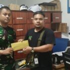 Laporan diserahkan ke Denpom Lhokseumawe 