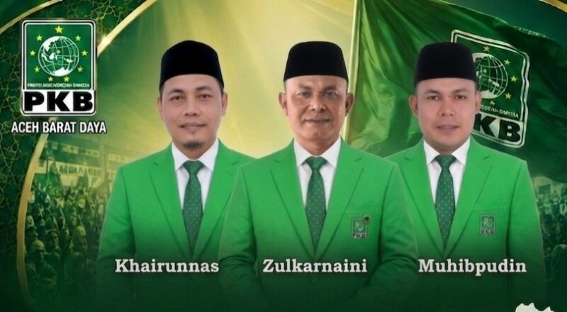 Pengurus DPC PKB Abdya. Foto. Dok. Teukunizar/noa.co.id