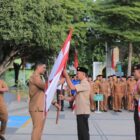 Wakil Wali Kota Banda Aceh Afdhal Khalilullah memimpin Apel Gabungan ASN di Halaman Balai Kota Banda Aceh, Senin (3/8/2026). Foto: Dok. Istimewa 