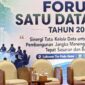 Asisten Perekonomian dan Pembangunan Sekda Aceh, Ir. T. Robby Irza, S.SiT, MT, saat membuka acara Forum Satu Data Aceh Tahun 2026 dengan tema 