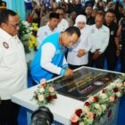 Kapolri Jenderal Polisi Listyo Sigit Prabowo meresmikan Gedung DPD KSPSI AGN Jawa Timur di Surabaya yang akan dimanfaatkan untuk mendukung pelayanan, pemberdayaan, dan aktivitas buruh, Jumat (21/8/2026). Foto: Dok. Istimewa