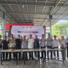 Pengurus ABTI Provinsi Aceh, Pengkot ABTI Kota Banda Aceh, KONI Banda Aceh, serta anggota ABTI se-Kota Banda Aceh berfoto bersama usai pelaksanaan Musyawarah Kota (Muskot) ABTI Kota Banda Aceh periode 2026-2030, Kamis (7/8/2026). Foto: Dok. Istimewa 