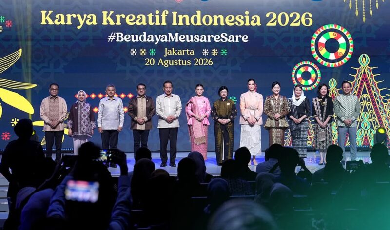 Pembukaan Karya Kreatif Indonesia (KKI) 2026 di Hall A dan B JICC, Jakarta, Kamis (20/8/2026). Foto: Dok. Istimewa 