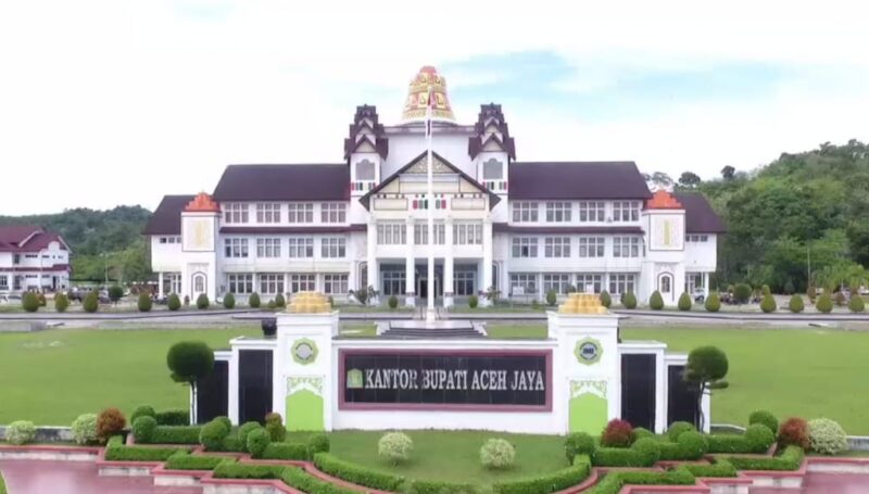 Kantor Bupati Aceh Jaya. Foto: Dok. Pemkab Aceh Jaya