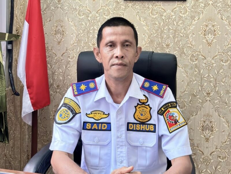 Kepala Dinas Perhubungan Nagan Raya Said Nazaruddin. Foto: Dok. Istimewa 