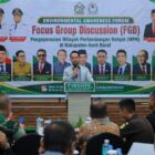 Wakil Bupati Aceh Barat Said Fadheil membuka Focus Group Discussion (FGD) Pengoperasian Wilayah Pertambangan Rakyat (WPR) yang digelar EAF Aceh di Meulaboh, Kamis (24/9/2026). Foto: Dok. Istimewa