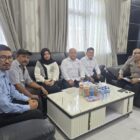 Kapolres Aceh Besar AKBP Chairul Ikhsan, S.I.K., menerima audiensi jajaran Pengurus SMSI Aceh Besar di ruang kerjanya, Selasa (15/9/2026). Foto: Dok. SMSI Aceh Besar