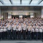 Usai acara syukuran Hari Ulang Tahun ke-78 Polisi Wanita Republik Indonesia Tahun 2026 di Gedung NTMC Polri, Jakarta, Senin (7/9/2026).