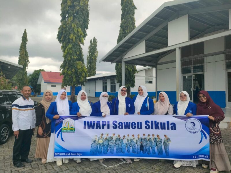 IWAPI Saweu Sikula di SMK Negeri 1 Abdya. Foto. Dok. Teukunizar/nona.co.id