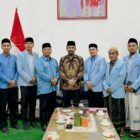 Bupati Aceh Timur, Usman Alfarlaky foto bersama pengurus BKPRMI di pendopo, Kamis (17/9/2026) (Foto.IST).