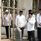Bupati Pidie Sarjani Abdullah ziarah ke Makam Sultan Ma’rufsyah, dalam rangka Peuingat Uroe Lahee Pidie ke 515, di Gampong Dayah Tanoh, Kecamatan Pidie, Jumat (18/9/2026) (Foto.IST).