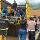 Polisi dan TNI sita sejumlah barang pendukung tambang emas ilegal di Geumpang, (Foto.IST).