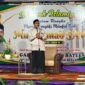 Tgk. Ismail saat menyampaikan tausiah di gampong Lubok Batee, Ingin Jaya, Aceh Besar. Senin malam, (28/09/2026). Foto: Dok. Pribadi/NOA.co.id