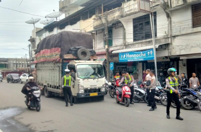 Penertiban Lalulintas Polres Abdya. Foto. Dok. Teukunizar/no.co.id