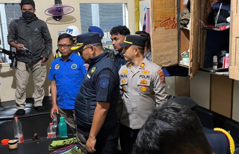 Razia Gabungan di Lapas Banda Aceh. Foto. Dok. Teukunizar/noa.co.id