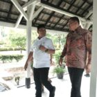 Bupati Aceh Besar H Muharram Idris (Syech Muharram), bersama Kepala BNNP Aceh Brigjen Pol Dr Dedy Tabrani SIK MSi meninjau gedung Bapelkes Aceh di Kota Jantho, Aceh Besar, Selasa (15/9/2026). Foto: Dok. MC Aceh Besar