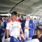 Pangdam IM Mayjen TNI Joko Hadi Susilo berinteraksi dengan peserta dan masyarakat dalam rangkaian kegiatan HUT ke-81 TNI, Minggu (20/9/2026). Foto: Dok. Istimewa 