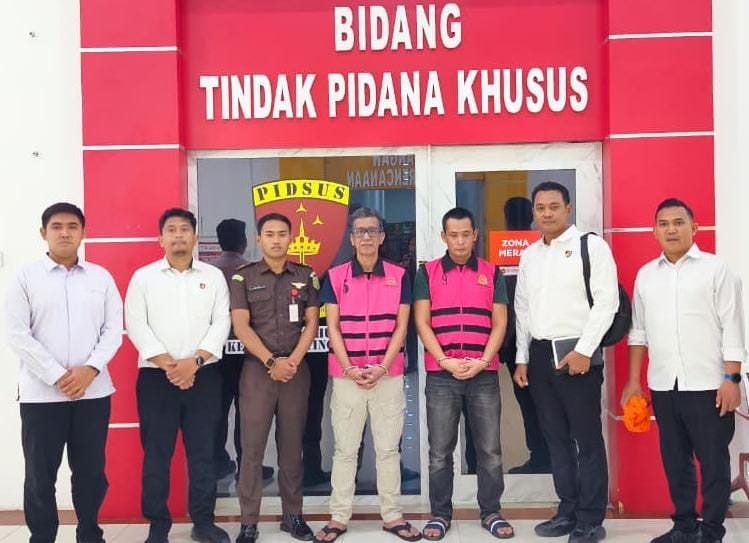 Kedua tersangka merupakan kasus dugaan Korupsi  Dana BOK Dinas Kesehatan Aceh Tengah. Foto: Dok. Istimewa 