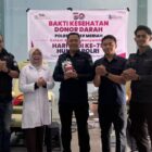 Si Humas Polres Bener Meriah menggelar bakti kesehatan donor darah yang diikuti 30 peserta dari unsur Polri dan masyarakat di Rumah Sakit Muyang Kute, Selasa (20/10/2026). Foto: Dok. Dasa Yushelmi/NOA.co.id