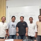 Lima anggota SC Konferprov PWI Aceh 2026. Foto: Dok. SC Konferprov PWI Aceh
