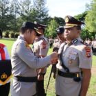 Sertijab perwira di jajaran Polres Abdya dipimpin langsung Kapolres AKBP Ade Gita Rachmadi. Foto. Dok. Teukunizar/noa.co.id