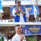 Foto atas : Ketua KNP Aceh , H. Aulia Rahman, Foto bawah : Ketua KNPI Pidie Jaya Marhaban ( Dek Boy Garuda ). Foto: Dok / Humas KNPI Aceh 