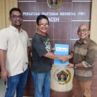 Azhari Pemred aentenews.com mendaftar sebagai calon Dewan Kehormatan PWI Aceh, Kamis (8/10/2026) (Foto.IST).