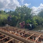 Salah satu jembatan dalam Program nasional Jembatan Garuda menunjukkan progres di Kabupaten Aceh Barat Daya. Foto. Dok. Teukunizar/noa.co.id