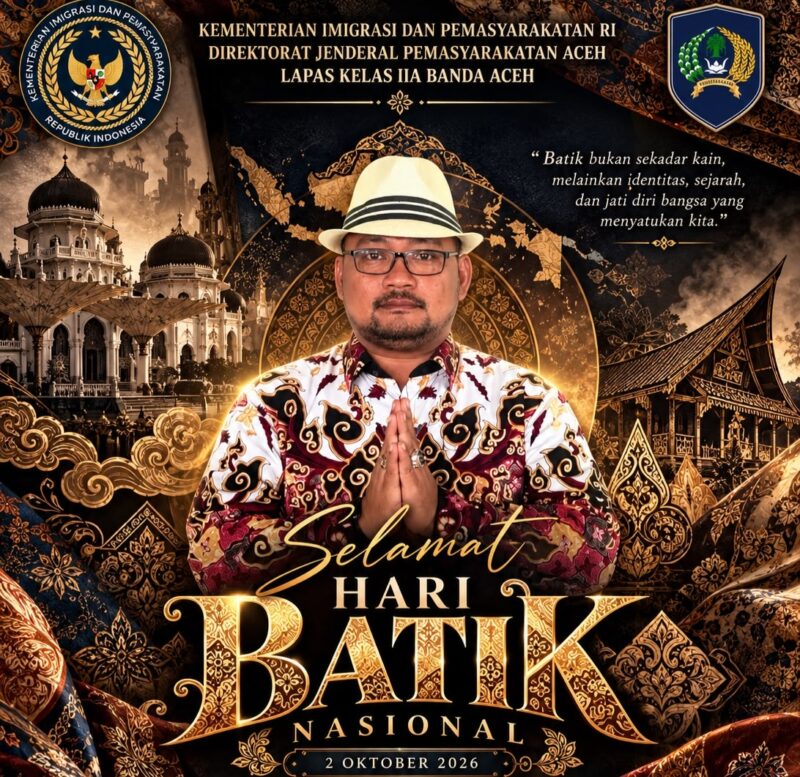 Akhmad Heru Setiawan, Kalapas Kelas II Banda Aceh. Foto. Dok. Teukunizar/noa.co.id