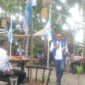 Ketua KNPI Aceh . H. Aulia Rahman, dalam kegiatan dialog sinergi pemuda, dari Aceh untuk Indonesia, Kabin Mantee, Meureudu, Pidie Jaya, (7/10/2026). Foto:Dok/ Muhammad Rissan 