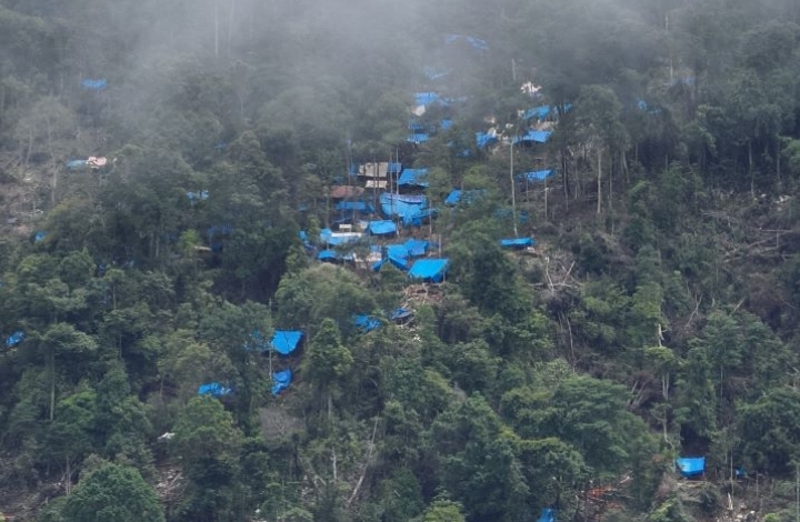 Tambang emas diduga ilegal di Kecamatan Babahrot. Foto. Dok. Teukunizar/noa.co.id