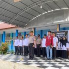 Wakapolres Aceh Barat Daya (Abdya) Kompol Surya Purba, S.H., M.H. memimpin apel di MAN Inovasi Abdya. Foto. Dok. Teukunizar/noa.co.id
