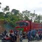 Aktivitas pekerjaan yang dinilai memicu kericuhan saat demo warga Alue Dawah di PT Juya Aceh Mining. Foto. Dok. Teukunizar/noa.co.id